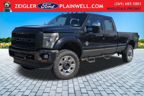 Blue 2012 Ford F-350SD Lariat for sale in Plainwell, MI