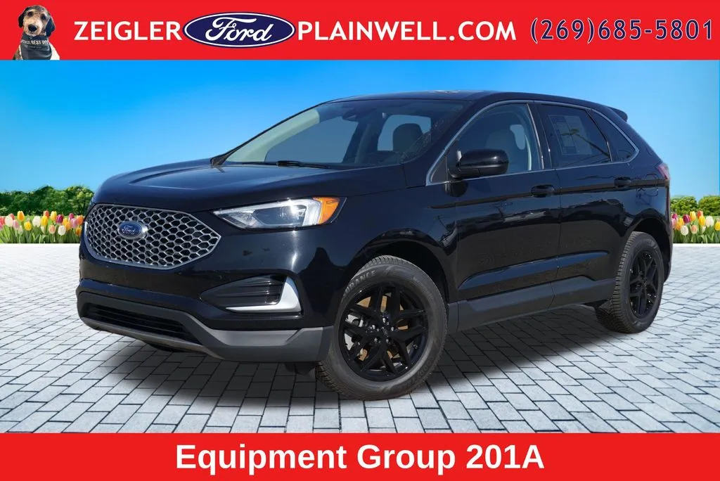 Black 2023 Ford Edge SEL for sale in Plainwell, MI