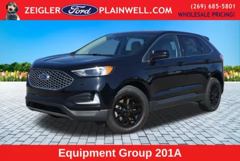 Black 2023 Ford Edge SEL for sale in Plainwell, MI