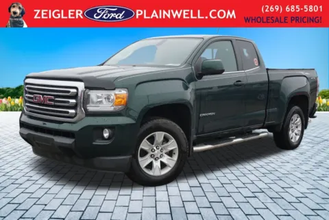 Green 2015 GMC Canyon SLE1 for sale in Plainwell, MI