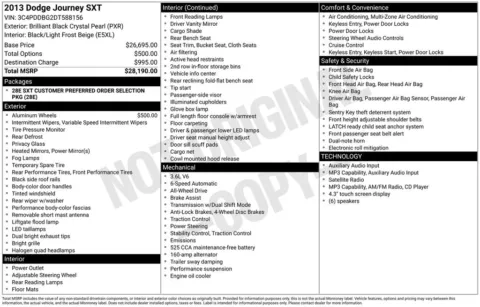 Photos of 2013 Dodge Journey SXT for sale in Plainwell, MI at Zeigler Ford of Plainwell