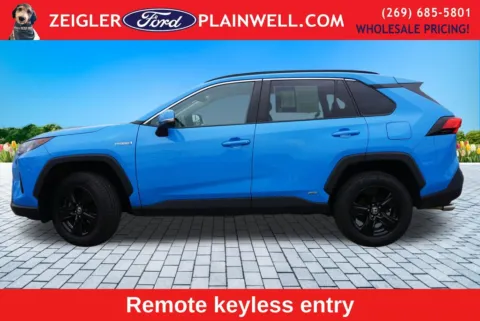 Photos of 2021 Toyota RAV4 Hybrid LE for sale in Plainwell, MI at Zeigler Ford of Plainwell