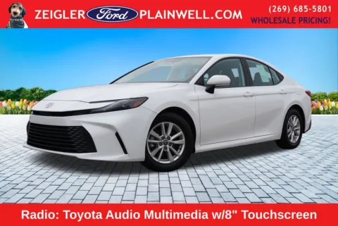 White 2025 Toyota Camry LE for sale in Plainwell, MI
