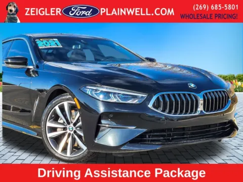Photos of 2021 BMW 8 Series 840 for sale in Plainwell, MI at Zeigler Ford of Plainwell