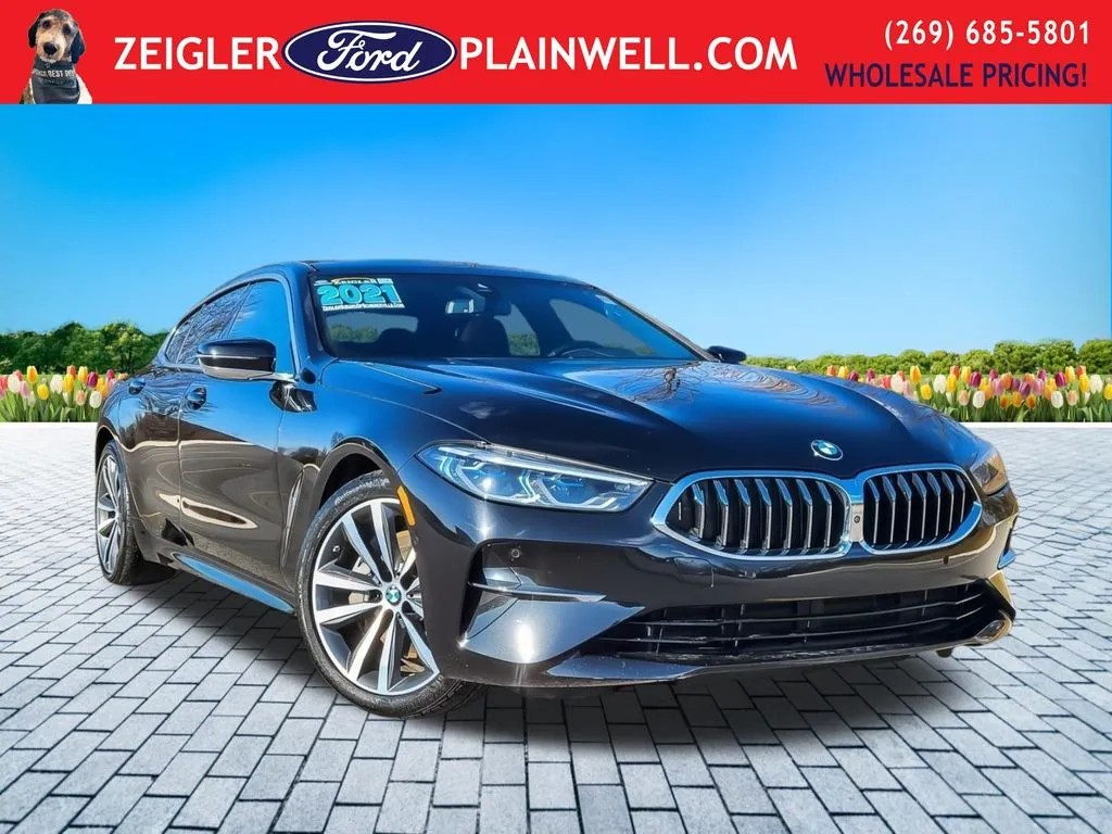 Black 2021 BMW 8 Series 840 for sale in Plainwell, MI