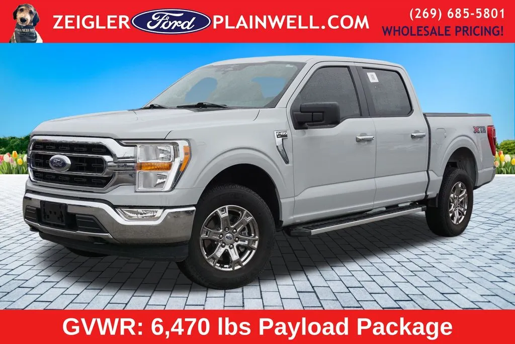 Blue 2023 Ford F-150 XLT for sale in Plainwell, MI
