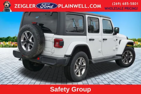 More photos of 2020 Jeep Wrangler Unlimited Sahara at Zeigler Ford of Plainwell, MI