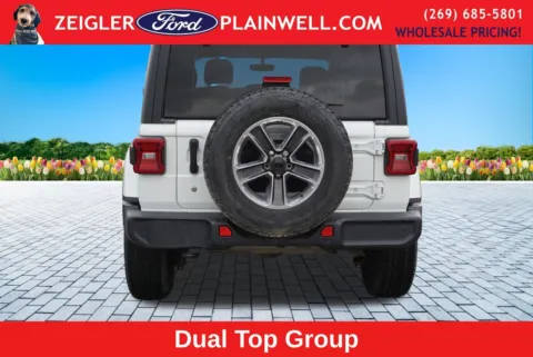 More photos of 2020 Jeep Wrangler Unlimited Sahara at Zeigler Ford of Plainwell, MI