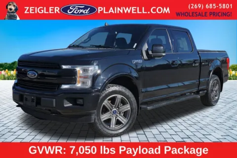 Black 2020 Ford F-150 Lariat for sale in Plainwell, MI