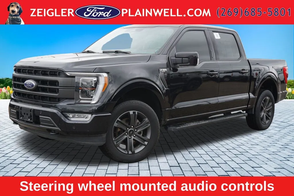 Black 2023 Ford F-150 Lariat for sale in Plainwell, MI