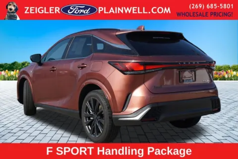Another view of 2025 Lexus RX 350 F Sport Handling for sale in Plainwell, MI at Zeigler Ford of Plainwell