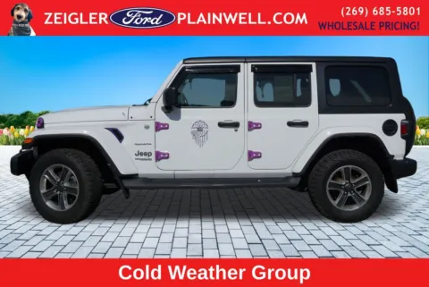 Photos of 2021 Jeep Wrangler Unlimited Sahara for sale in Plainwell, MI at Zeigler Ford of Plainwell