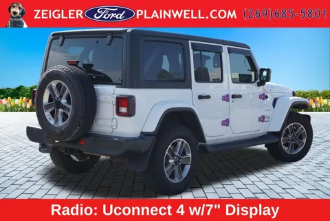 More photos of 2021 Jeep Wrangler Unlimited Sahara at Zeigler Ford of Plainwell, MI