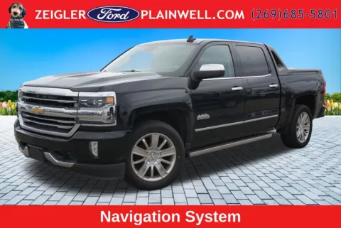 Black 2017 Chevrolet Silverado 1500 High Country for sale in Plainwell, MI