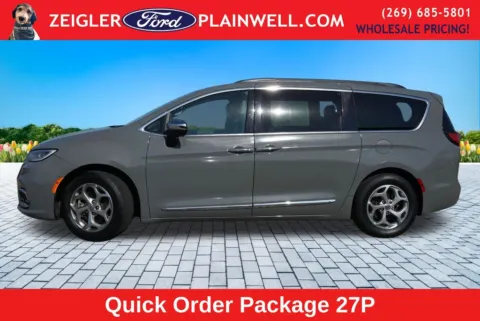 Photos of 2023 Chrysler Pacifica Limited for sale in Plainwell, MI at Zeigler Ford of Plainwell