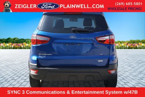 More photos of 2018 Ford EcoSport SE at Zeigler Ford of Plainwell, MI