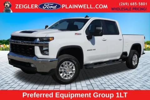 White 2023 Chevrolet Silverado 2500HD LT for sale in Plainwell, MI