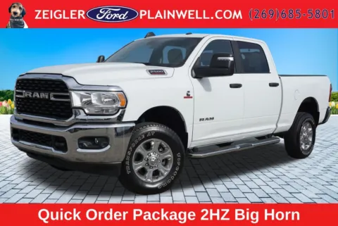 White 2024 Ram 2500 Big Horn for sale in Plainwell, MI