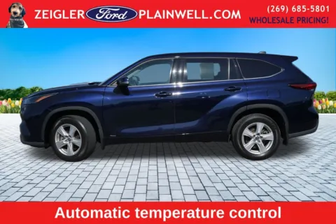 Photos of 2022 Toyota Highlander Hybrid LE for sale in Plainwell, MI at Zeigler Ford of Plainwell