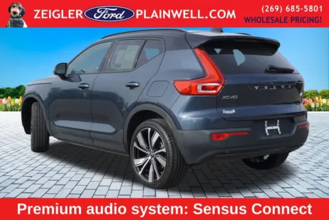 Another view of 2022 Volvo XC40 Recharge Pure Electric P8 Plus for sale in Plainwell, MI at Zeigler Ford of Plainwell