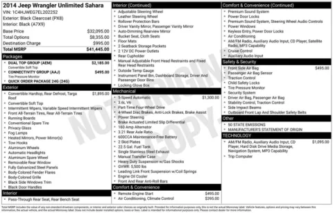 Photos of 2014 Jeep Wrangler Unlimited Sahara for sale in Plainwell, MI at Zeigler Ford of Plainwell