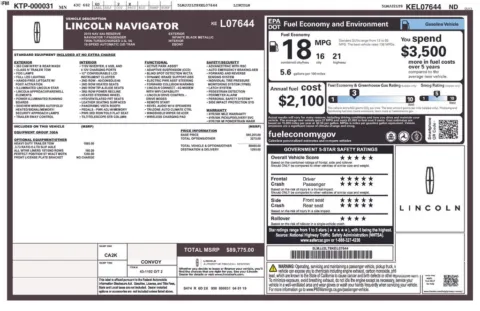 Photos of 2019 Lincoln Navigator Reserve for sale in Plainwell, MI at Zeigler Ford of Plainwell