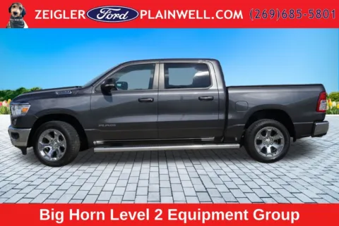 Photos of 2021 Ram 1500 Big Horn/Lone Star for sale in Plainwell, MI at Zeigler Ford of Plainwell