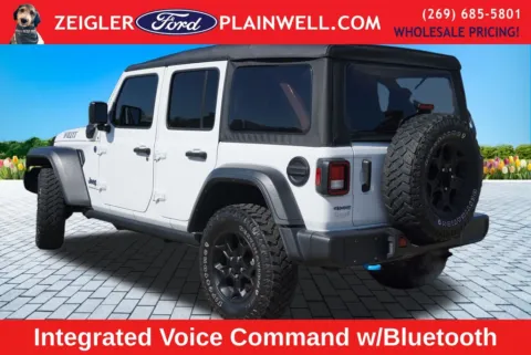 Another view of 2023 Jeep Wrangler Base 4xe for sale in Plainwell, MI at Zeigler Ford of Plainwell