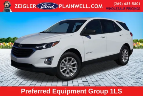White 2019 Chevrolet Equinox LS for sale in Plainwell, MI