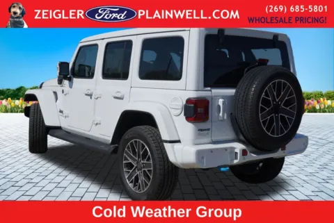 Another view of 2022 Jeep Wrangler Unlimited Sahara High Altitude 4xe for sale in Plainwell, MI at Zeigler Ford of Plainwell