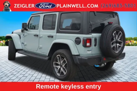 Another view of 2024 Jeep Wrangler Sport S 4xe for sale in Plainwell, MI at Zeigler Ford of Plainwell