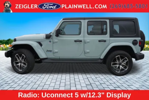 Photos of 2024 Jeep Wrangler Sport S 4xe for sale in Plainwell, MI at Zeigler Ford of Plainwell