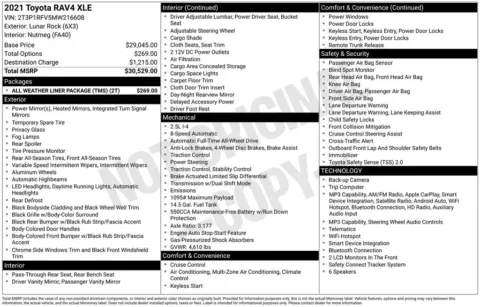 Photos of 2021 Toyota RAV4 XLE for sale in Plainwell, MI at Zeigler Ford of Plainwell