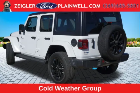 Another view of 2023 Jeep Wrangler Sahara 4xe for sale in Plainwell, MI at Zeigler Ford of Plainwell
