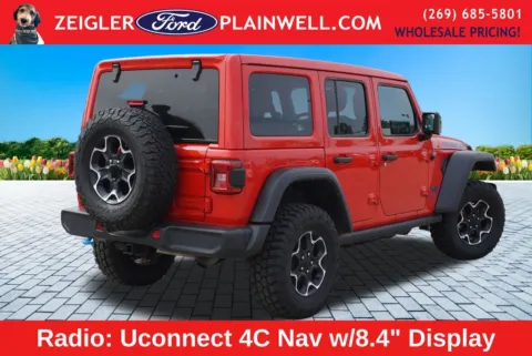 More photos of 2022 Jeep Wrangler Unlimited Rubicon 4xe at Zeigler Ford of Plainwell, MI