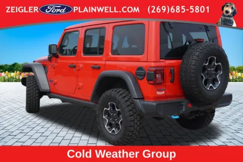 Another view of 2022 Jeep Wrangler Unlimited Rubicon 4xe for sale in Plainwell, MI at Zeigler Ford of Plainwell