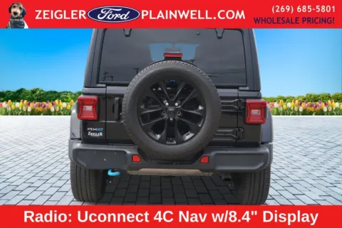 More photos of 2023 Jeep Wrangler Sahara 4xe at Zeigler Ford of Plainwell, MI