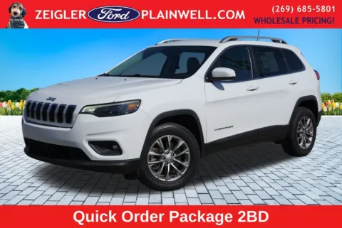 White 2021 Jeep Cherokee Latitude Plus for sale in Plainwell, MI