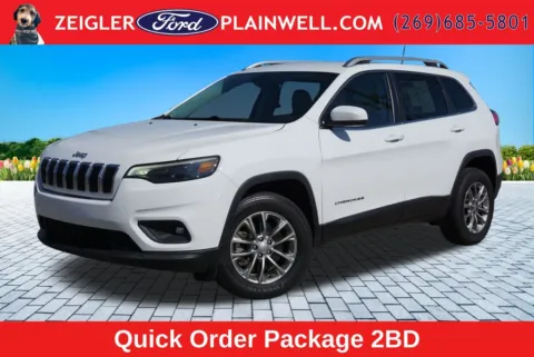 White 2021 Jeep Cherokee Latitude Plus for sale in Plainwell, MI