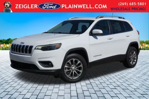 White 2021 Jeep Cherokee Latitude Plus for sale in Plainwell, MI