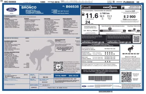 Photos of 2023 Ford Bronco Big Bend for sale in Plainwell, MI at Zeigler Ford of Plainwell