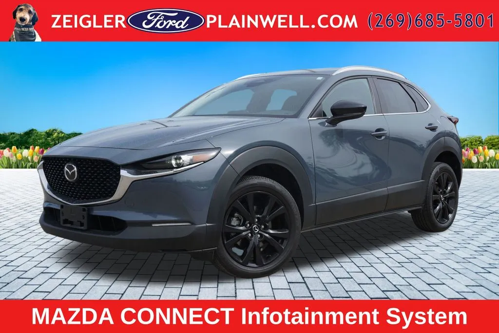 Gray 2025 Mazda CX-30 2.5 S Carbon Edition for sale in Plainwell, MI