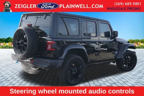 More photos of 2022 Jeep Wrangler Unlimited Sahara 4xe at Zeigler Ford of Plainwell, MI