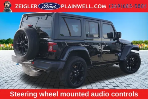 More photos of 2022 Jeep Wrangler Unlimited Sahara 4xe at Zeigler Ford of Plainwell, MI