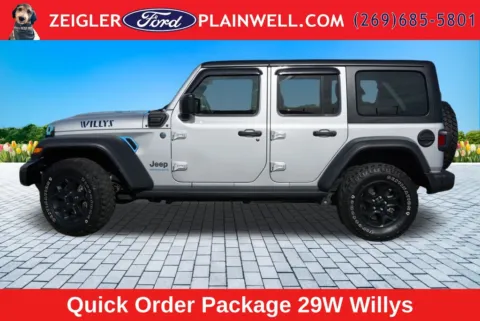 Photos of 2023 Jeep Wrangler Base 4xe for sale in Plainwell, MI at Zeigler Ford of Plainwell