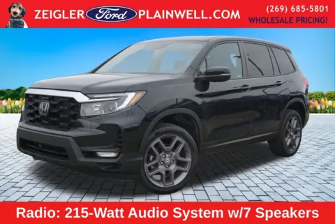 Black 2022 Honda Passport EX-L for sale in Plainwell, MI