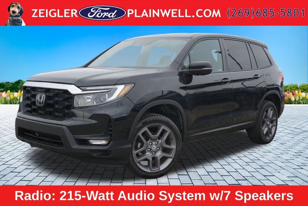 Black 2022 Honda Passport EX-L for sale in Plainwell, MI