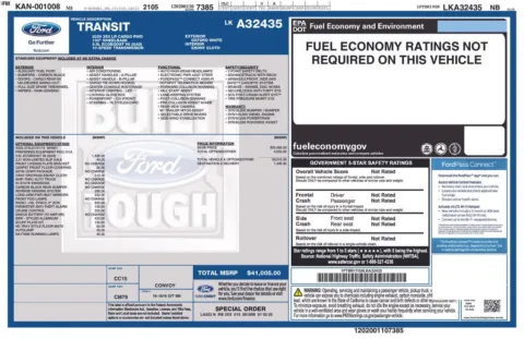 Photos of 2020 Ford Transit-250 for sale in Plainwell, MI at Zeigler Ford of Plainwell