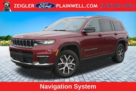 Red 2024 Jeep Grand Cherokee L Limited for sale in Plainwell, MI