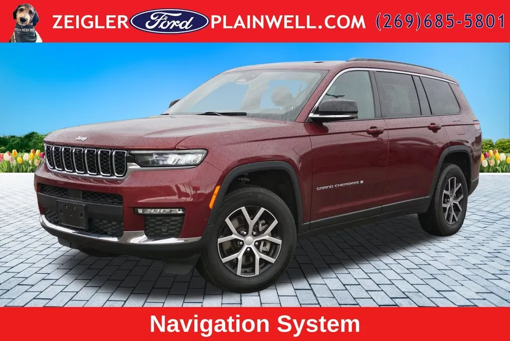 Red 2024 Jeep Grand Cherokee L Limited for sale in Plainwell, MI